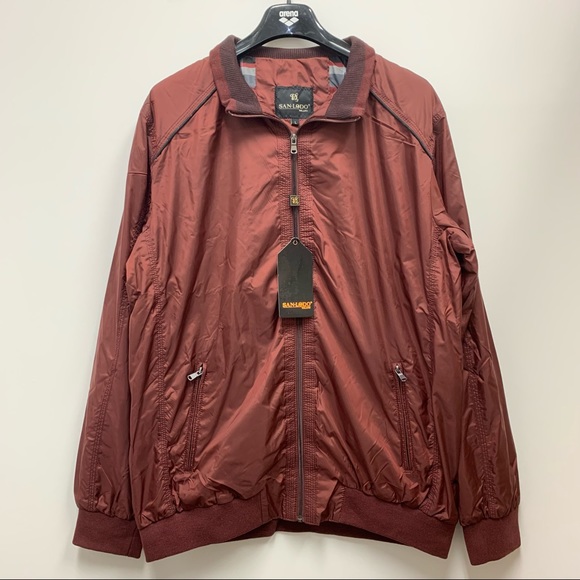 FALL JACKET 🍁 NWT Men’s Italian Design Windbreaker - Picture 1 of 5